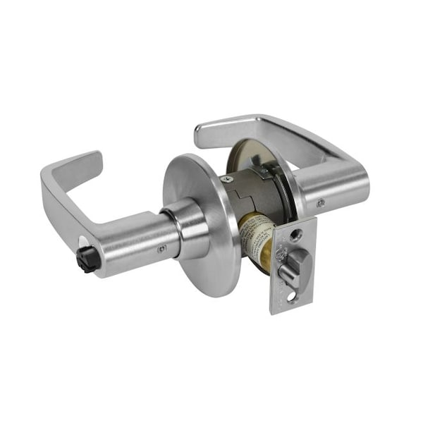 Sargent Classroom Tubular Bored Lock Grade 1 with L Lever and L Rose with ASA Strike and Small Format IC Pre 287011G37LL26D - main